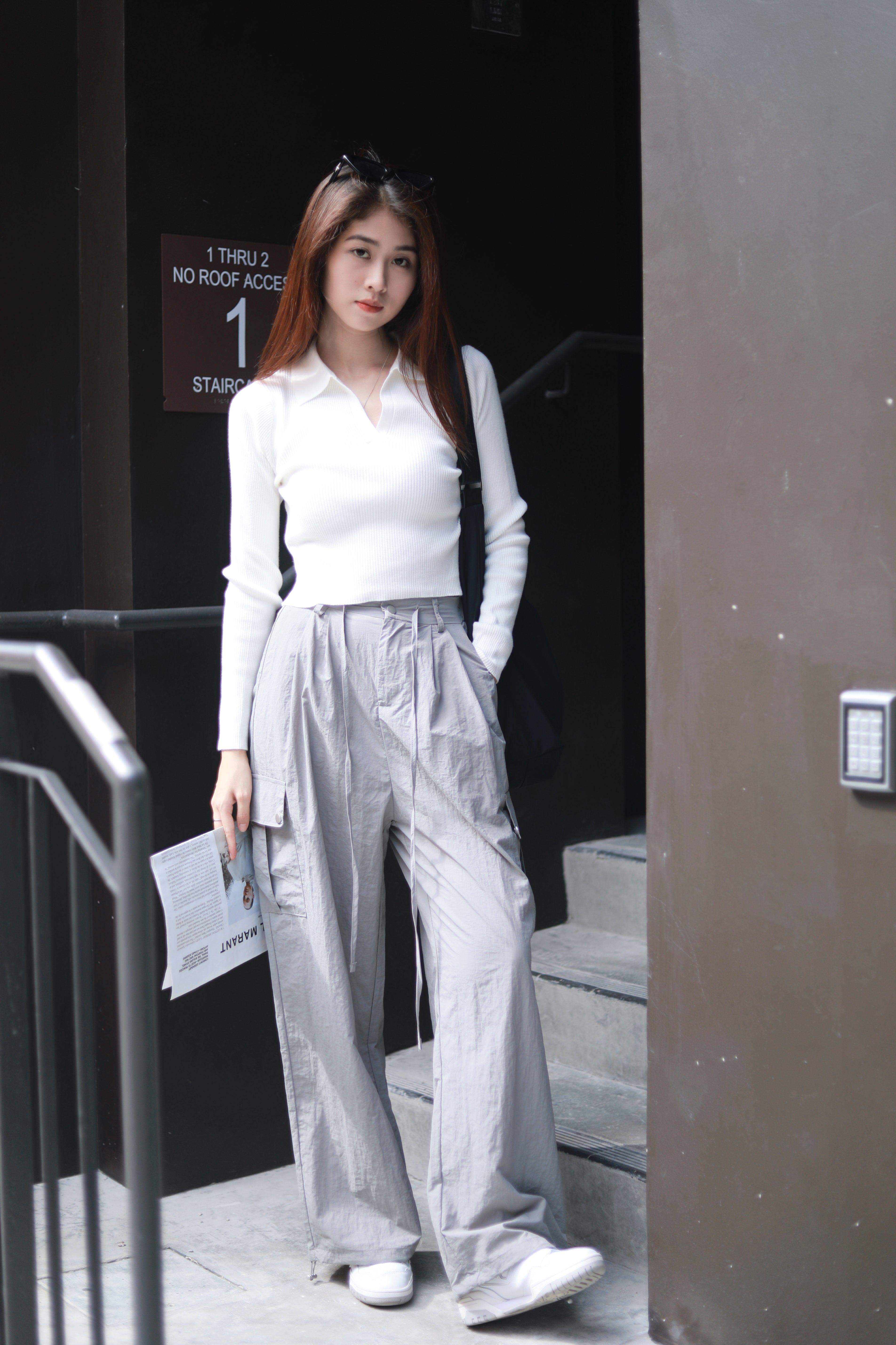 ASTER HIGHWAISTED CARGO PANTS