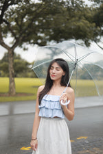 Load image into Gallery viewer, TILDA RUFFLE TOP IN BLUE
