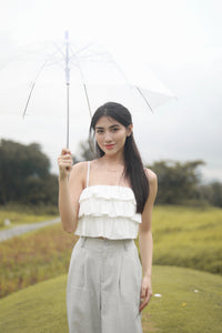 TILDA RUFFLE TOP IN WHITE