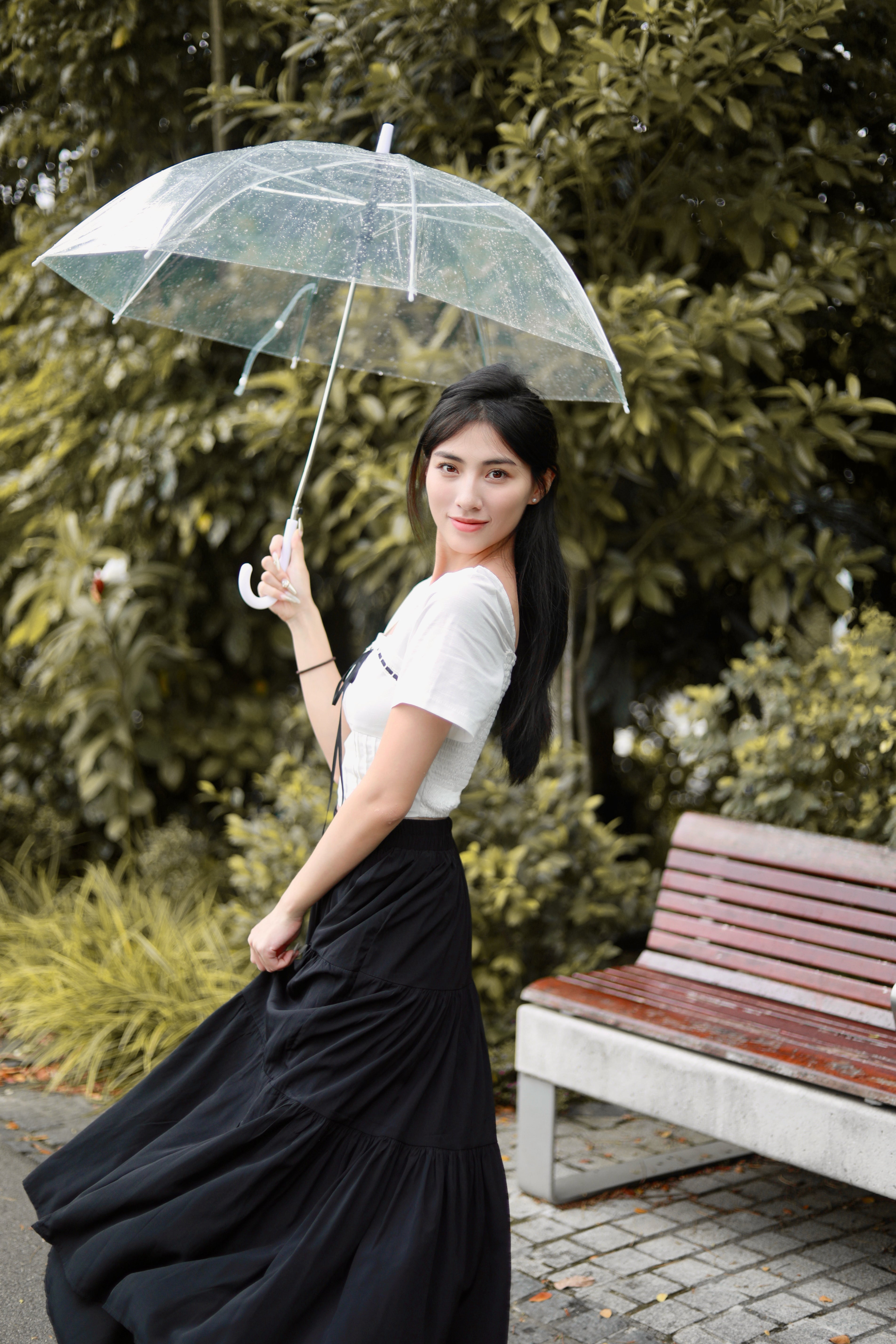 EMILIA LINEN TOP IN WHITE