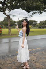 Load image into Gallery viewer, ANIMEE MAXI SKIRT IN WHITE
