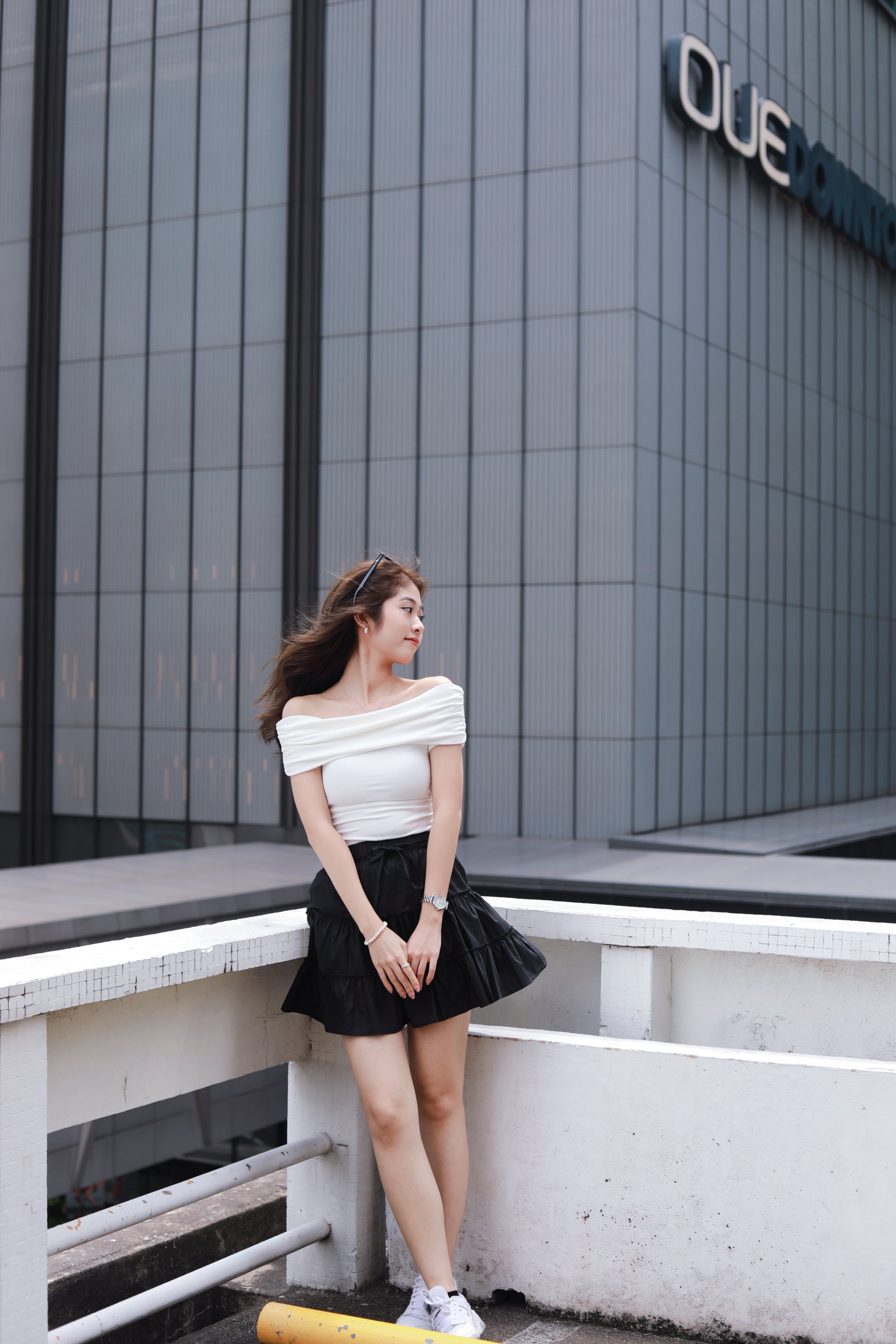 JENNY OFF-SHOULDER TOP IN WHITE