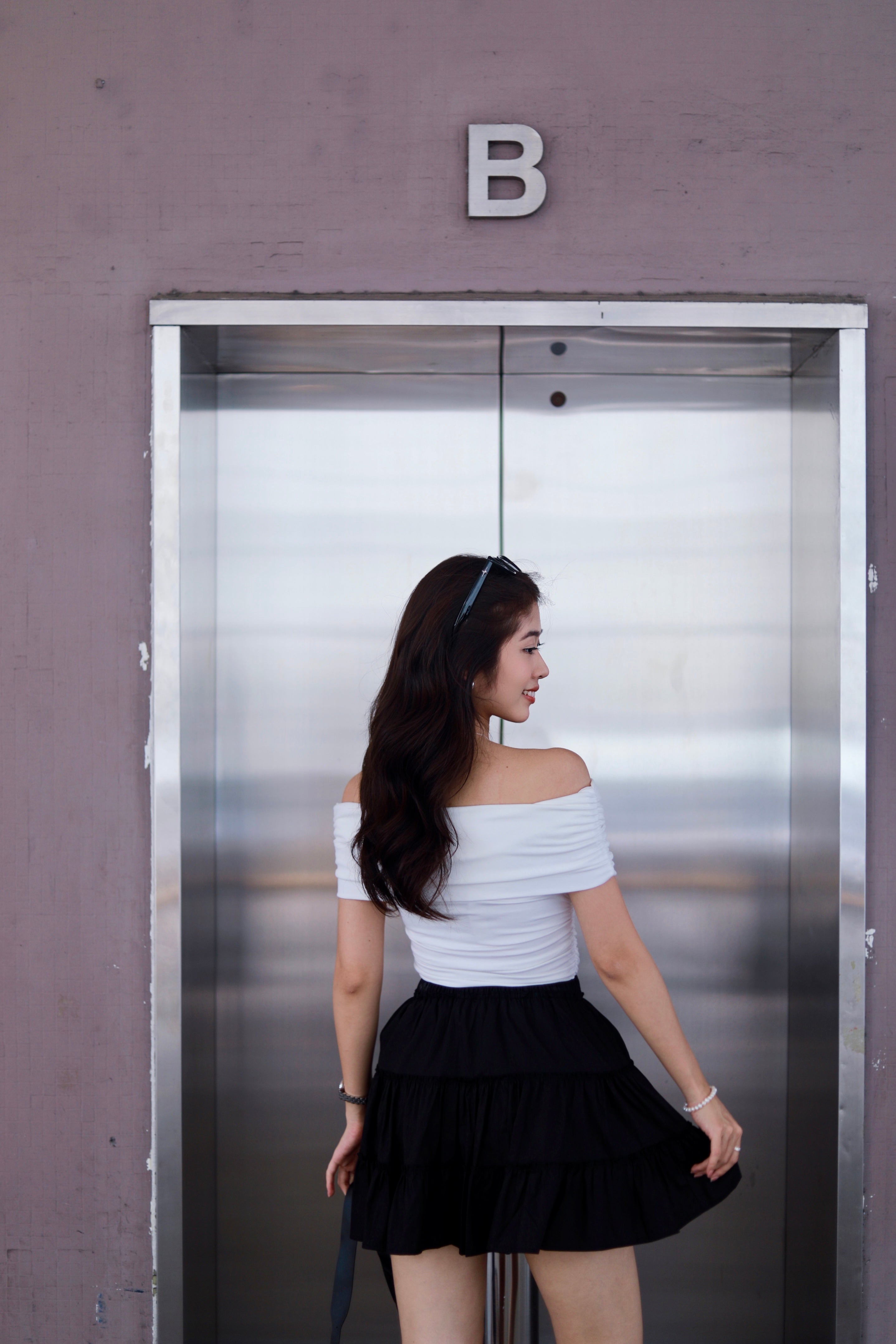 JENNY OFF-SHOULDER TOP IN WHITE