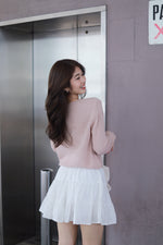 Load image into Gallery viewer, MANCY BUTTON KNIT CARDIGAN IN LIGHT PINK
