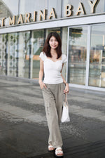 Load image into Gallery viewer, PEYTON CARGO POCKET PANTS IN UMBER
