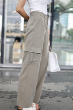 Load image into Gallery viewer, PEYTON CARGO POCKET PANTS IN UMBER
