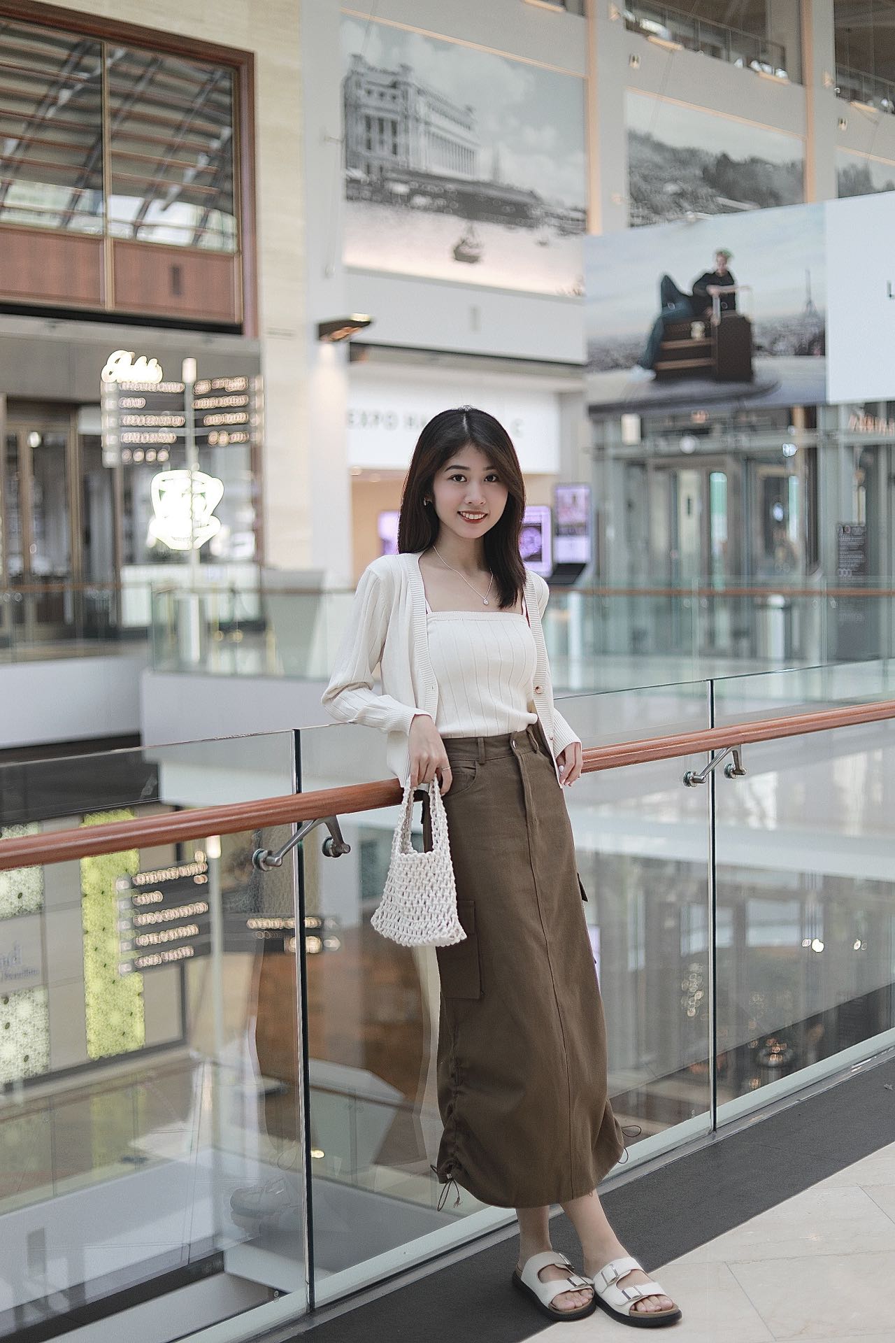 ADRAENA CARGO SKIRT IN CAMEL