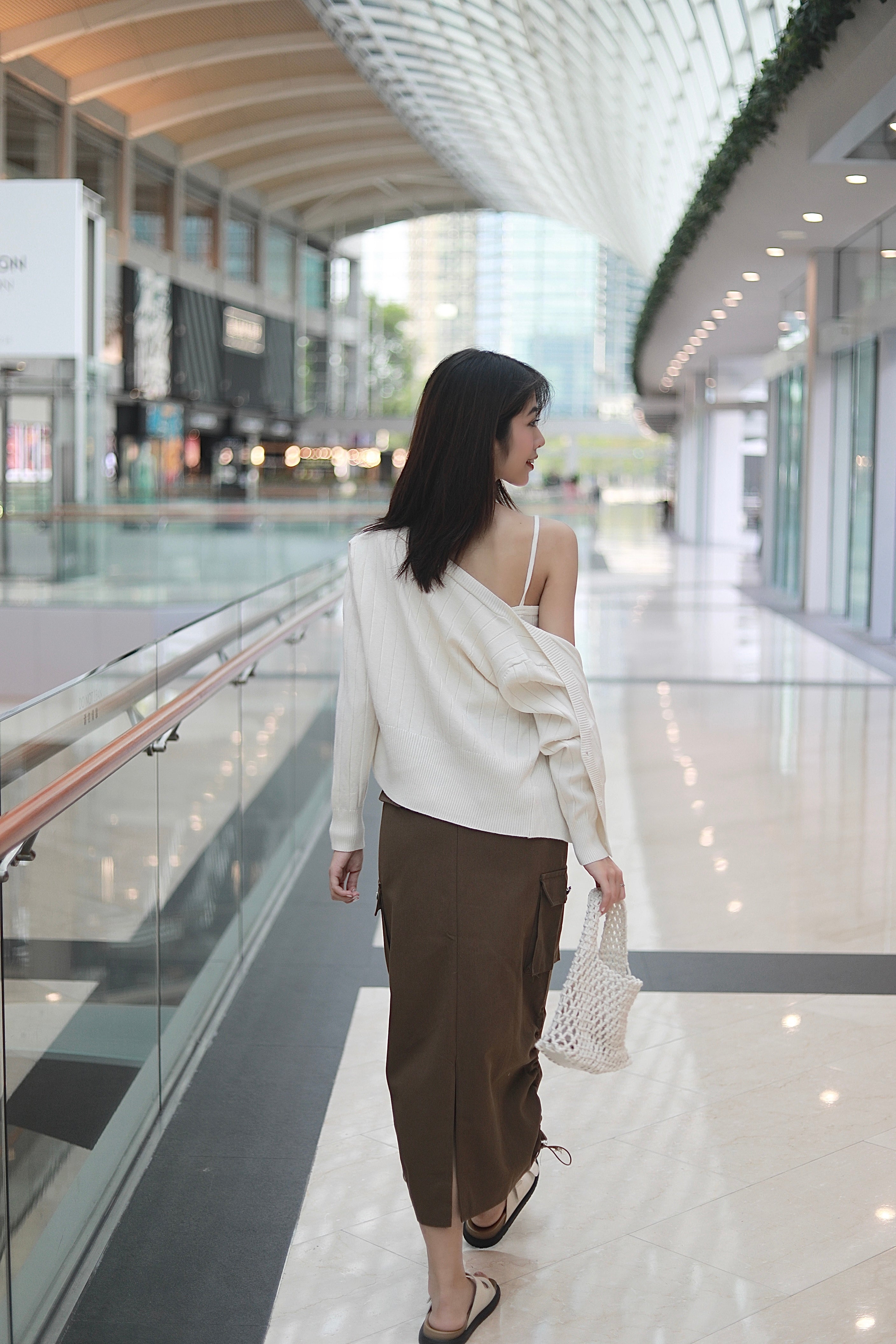 ADRAENA CARGO SKIRT IN CAMEL