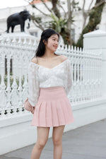 Load image into Gallery viewer, DORA PLEATED SKORTS IN PINK
