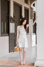 Load image into Gallery viewer, BETHANY FLORAL EMBROIDERED DRESS
