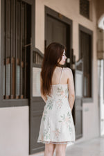 Load image into Gallery viewer, BETHANY FLORAL EMBROIDERED DRESS
