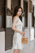 Load image into Gallery viewer, BETHANY FLORAL EMBROIDERED DRESS
