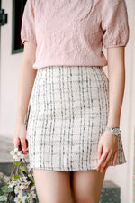 Load image into Gallery viewer, LILY BASIC TWEED SKIRT
